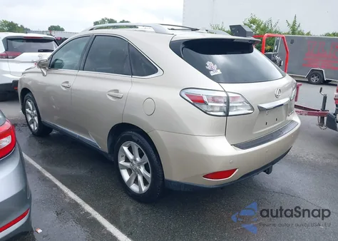 2011 Lexus Rx 350 from USA, damaged, VIN 2T2BK1BA0BC108136